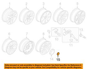 Fl3z1130j Ford Oem 15-23 Expedition F-150 Wheels Wheels-wheel Cap