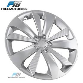 Wc-si1716inoe-sl Freemotor802 Fits 17-23 Subaru Impreza 16ftft Oe Silver Snap On Hubcap Wheel Rim Skin Cover 1pc