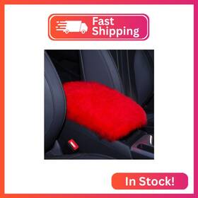Ck-frienda-18584 Frienda Furry Armrest Cover Auto Center Console Car Soft Pad Real
