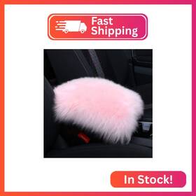 Ck-frienda-201 Frienda Furry Armrest Cover Auto Center Console Car Soft Pad Real