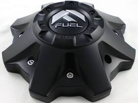 1002-53b Fuel Offroad Cap M-447 Black 8 Lug Wheel Center