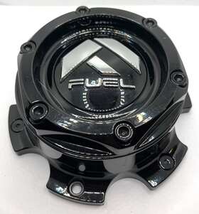 1004-27gb Fuel Black / Chrome Wheel Center Cap