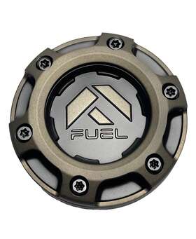 1004-68ddt Fuel Double Dark Tint Snap In Wheel Center Cap