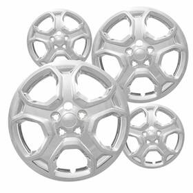 Ccihc-gj5z1130a-17ch-5sp Fuel Rider Set Of 4 Hubcaps 17 Inch Chrome Abs Wheel Covers For 2017 - 2019 Ford Escape