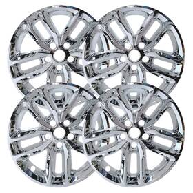Cciws-2185-20ch-10s Fuel Rider Set Of 4 Chrome 20 Inch Impostor Wheel Skins For 21-22 Dodge Durango Rim Covers