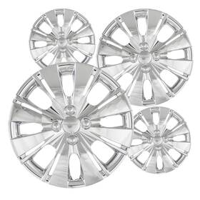 Frhc-61164-15sl Fuel Rider Set Of 4 Hubcaps 15 Inch Silver Abs Wheel Covers For 2012 - 2014 Toyota Yaris