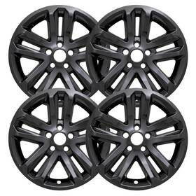 Imp370blk Fuel Rider Set Of 4 Gloss Black 18 Inch Impostor Wheel Skins For 11-17 Ford Explorer Rim Covers
