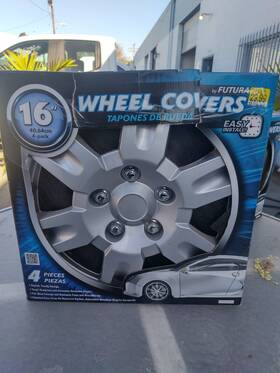 Kt1036-16mbk Futura Universal 16 Inch Wheel Cover Set