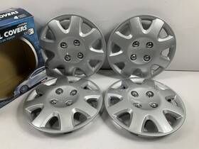 Kt895-13sl-d3 Futura Cosmetic Scuffs - Kt895-13sl 13 Inch Universal Wheel Cover Set #3