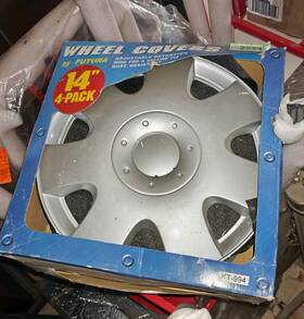 Kt994-14sl-d Futura Kt994-14sl Universal 14 Inch Wheel Cover Set - 4 Pack