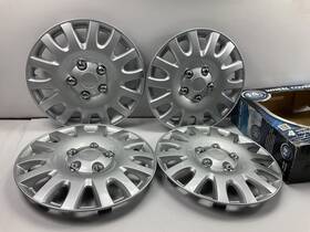Kt995-14sl-d1 Futura Cosmetic Scuffs - Kt995-14sl Wheel Cover Set 14 Inch Universal Covers