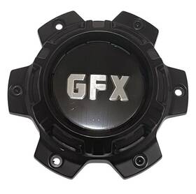 Vx-63-6-lug-mbmb G-fx Tr18 Tr25 Tr26 Tr28 Tm7 Matte Black Wheel Rim Center Cap - 6 Lug Only