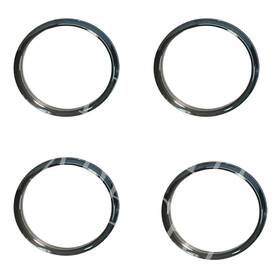 36106891936 Gabechin For Rolls-royce Phantom Cullinan Ghost Wraith Dawn Centre Hub Cover Chrome Kit
