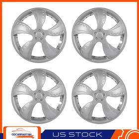 Gd17870901car Gdcarpartsin 15 Inch Set Of 4 Wheel Skins Rim Hub Caps Covers Hubcaps For R15 Tire And