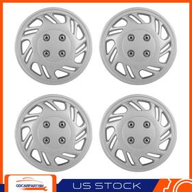 Gd17874301car Gdcarpartsin 14 Inch Set Of 4 Hub Caps Full Rim Wheel Covers Snap On Hubcaps For R14 Tire And
