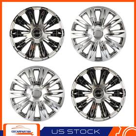 Gd18340701car Gdcarpartsin 17 Inch Set Of 4 Wheel Covers Full Hub Caps Snap On Hubcaps For R17 Tire And Rim