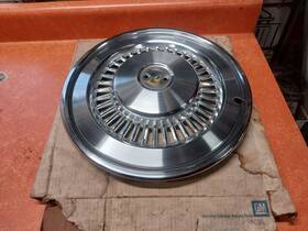 361385 General Motors Nos Gm 1977 Chevrolet Impala Full Wheel Cover Stainless Steel Hub Cap #