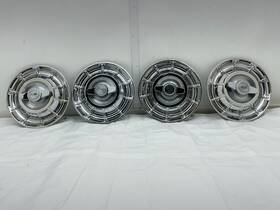 Rpo-687 General Motors 1959-1962 Corvette Hubcaps Spinner Caps C1 Wheel Covers Set Of 4