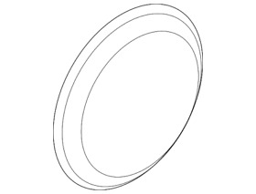 Ck4z-1130-b Genuine Ford Center Cap