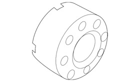 Hc3z-1130-x Genuine Ford Wheel Cap