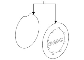 19431542 Genuine Gm Cap