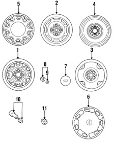 B455-37-190 Genuine Mazda Grease Cap