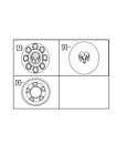 52106876ad Genuine Mopar Wheel Cap