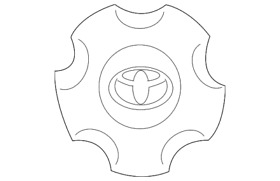 4260b-60370 Genuine Toyota Wheel Cap