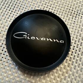 020k74-1 Giovanna Wheels # . Custom Wheel Matte Black Center Cap Qty. 1