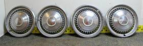 039156408 Gm Used Oem Set Of 4 14 Inch Hub Caps 1968-1970 Chevrolet Pass/g10 1258