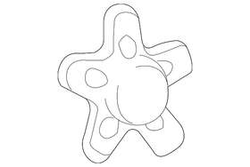 09593760 Gm Genuine Hub Cap