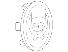 09594637 Gm Genuine Center Cap