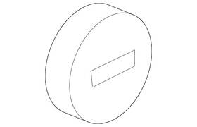 09597111 Gm Genuine Button Style Center Cap With Gmc Logo