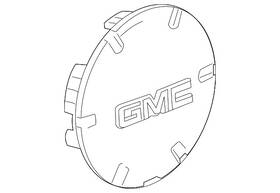09597571 Gm Genuine Cap-hub Wheel
