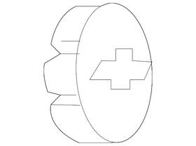 Gm 09598715 Genuine Button Style Center Cap With Bowtie Logo