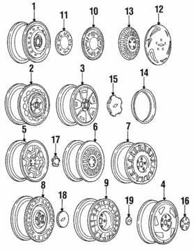14094879 Gm Genuine Trim Ring