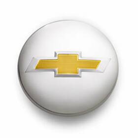 19301597 Gm Genuine Wheel Center Caps Bright Aluminum Bowtie Logo