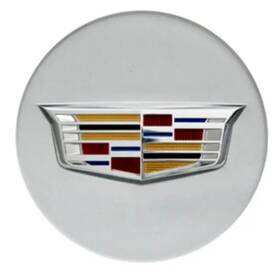 19329848 Gm Genuine Wheel Center Caps Silver W /color Crest
