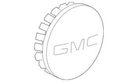 20941995 Gm Genuine Wheel Cap