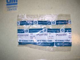 22511257 Gm Nos Security Code Hubcap Wire Wheel Cover Lock Wrench Key