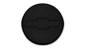23115614 Gm Genuine Button Style Center Cap In Black With Bowtie Logo
