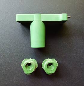25532883 Gm 1992-96 Buick Roadmaster Lesabre Wire Wheel Cover Lock Wrench Code Green Oem