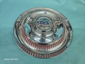 3716754 Gm Nos 53 54 55 Corvette Hub Cap Single No Spinner 1953 1954 1955 Wheel Rim