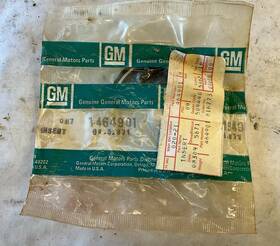 464901 Gm 1978-1979 Chevrolet Impala Bowtie Wheel Cover Insert Nos Sr23