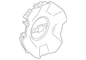 84172850 Gm Genuine Front And Rear Wheel Trim Cap