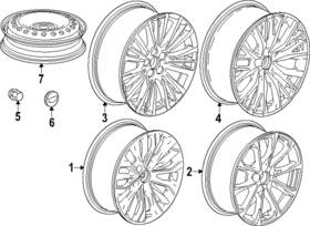 84638167 Gm Genuine Center Cap