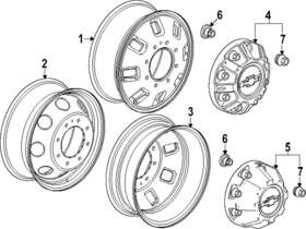 84859691 Gm Genuine Hub Cap