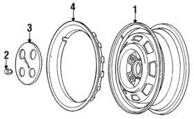 94108641 Gm Genuine Hub Cap