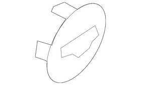 96653215 Gm Genuine Center Cap