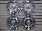 Oe58wc Gm Oldsmobile Dynamic Fiesta Wheel Covers Hubcaps Oem Set Olds